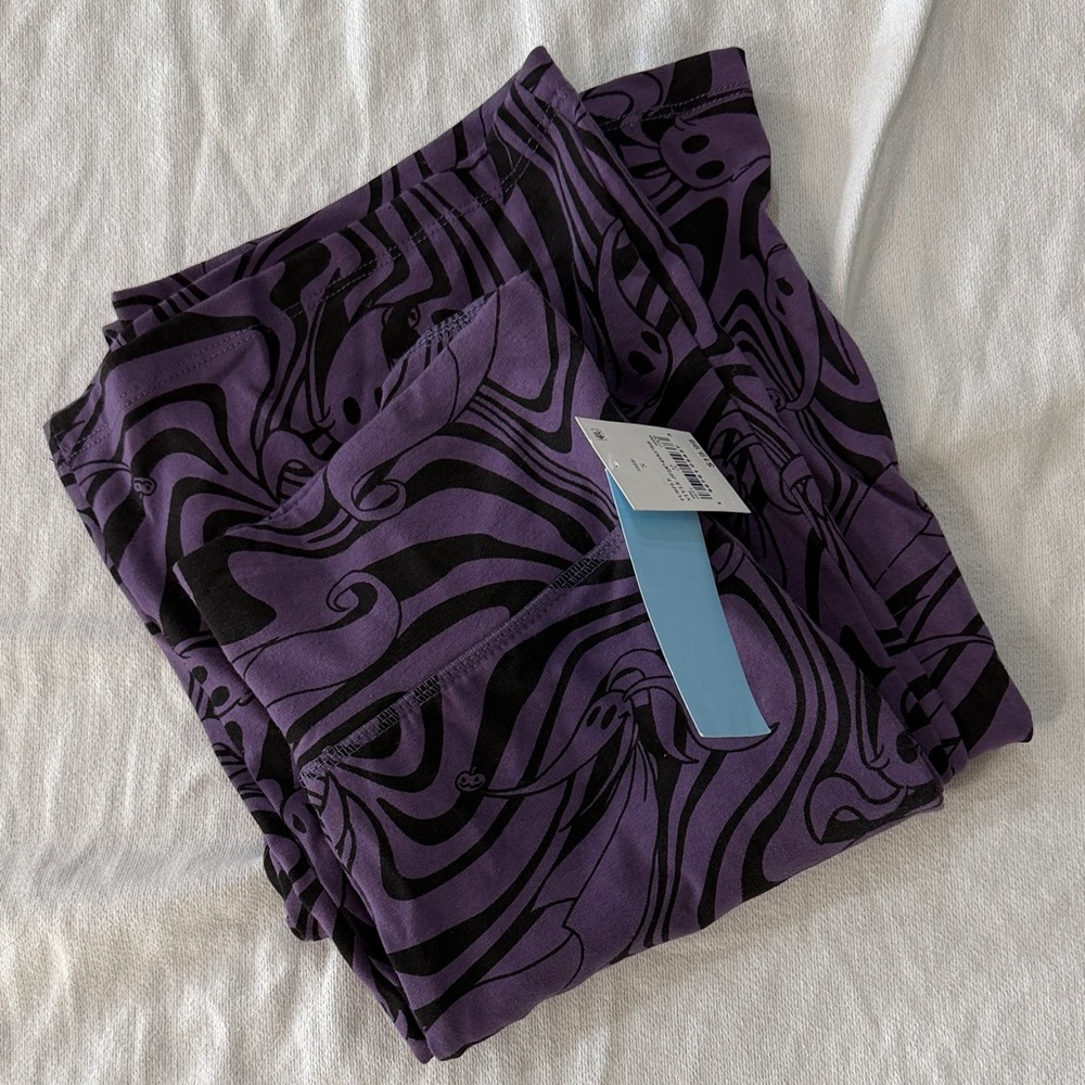 The Nightmare Before Christmas Zero Ghost Dog Flare Pant in Purple and Black